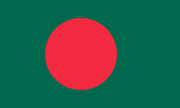 Vlag Bangladesh - 100x150cm Spun-Poly